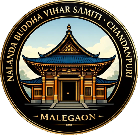 Nalanda Buddha Vihar Samiti official emblem